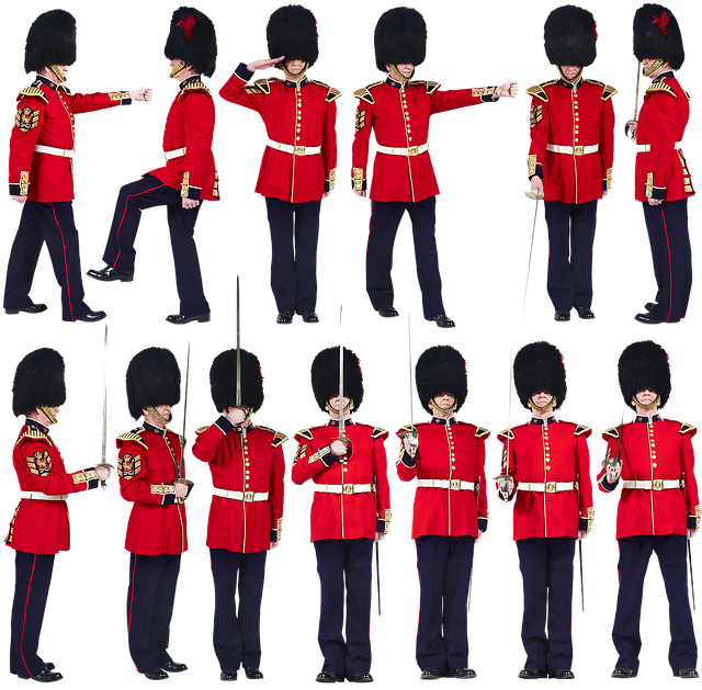 Free download Royal Guardsman Uniforms England -  free photo template to be edited with GIMP online image editor