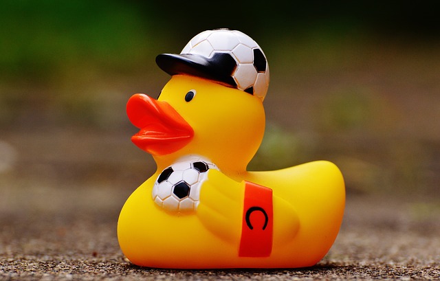 Free download rubber duck soccer free picture to be edited with GIMP free online image editor