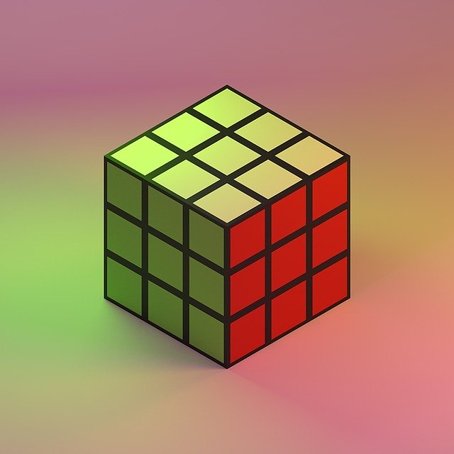 Rubiks Cube RubikS Colorful 무료 다운로드 - 김프 무료 온라인 이미지 편집기로 편집할 수 있는 무료 일러스트레이션