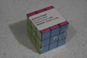 Free download Rubiks Cube with Telstra branding free photo or picture to be edited with GIMP online image editor