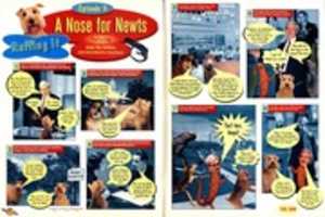 Free download Ruffing It Nickelodeon Magazine Comic Episode 9 May 1995 Newt Gingrich free photo or picture to be edited with GIMP online image editor