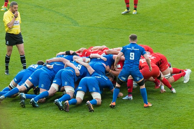 Free download Rugby Scrum Heineken Cup -  free photo or picture to be edited with GIMP online image editor