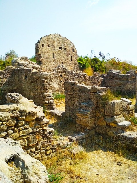 Muat turun percuma Ruin Ancient Buildings Stone - foto atau gambar percuma untuk diedit dengan editor imej dalam talian GIMP