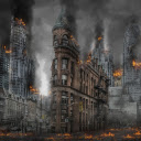 Ruined city  screen for extension Chrome web store in OffiDocs Chromium