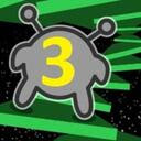 Run 3 Unblocked 2024 running Game  screen for extension Chrome web store in OffiDocs Chromium