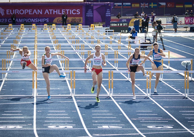 Free download running hurdles athletics u23 em free picture to be edited with GIMP free online image editor