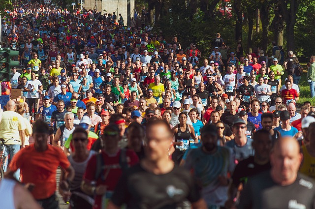 Free download running marathon people sports free picture to be edited with GIMP free online image editor