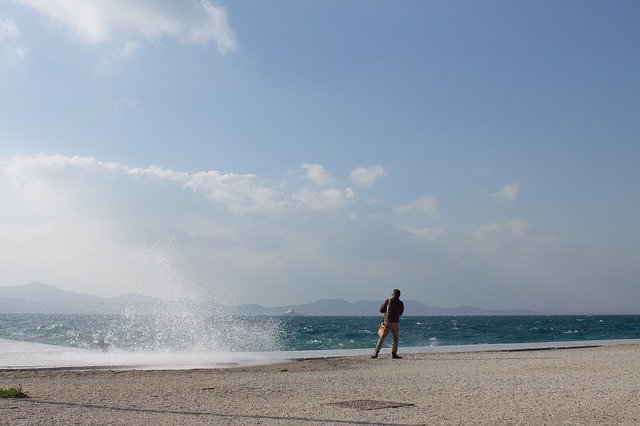 הורדה חינם Running Waves Wave - תמונה או תמונה בחינם לעריכה עם עורך התמונות המקוון GIMP