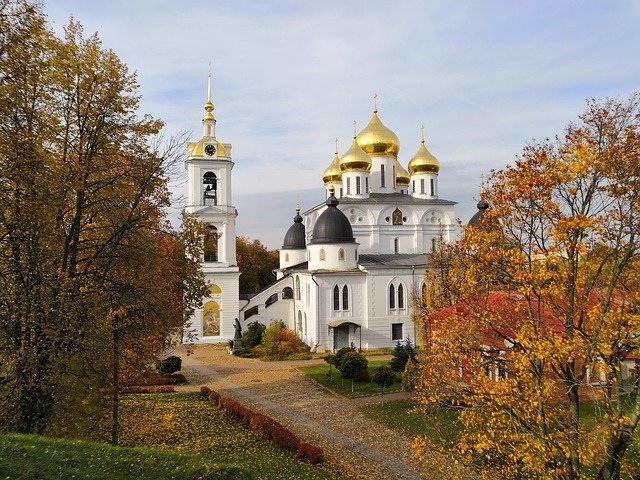 Free download Russia Temple Dmitrov -  free photo or picture to be edited with GIMP online image editor