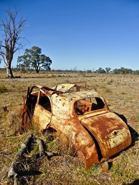 Free download Rusty Ruin Abandoned -  free photo or picture to be edited with GIMP online image editor