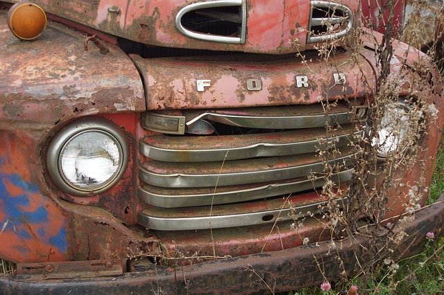 Unduh gratis Rusty Truck Old - foto atau gambar gratis untuk diedit dengan editor gambar online GIMP