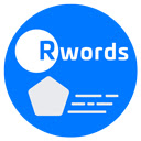 Rwords  screen for extension Chrome web store in OffiDocs Chromium