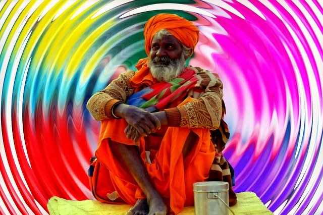 Free download Sadhu Color Colorful -  free photo or picture to be edited with GIMP online image editor