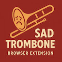 Sad Trombone  screen for extension Chrome web store in OffiDocs Chromium