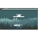 sage green forest  screen for extension Chrome web store in OffiDocs Chromium