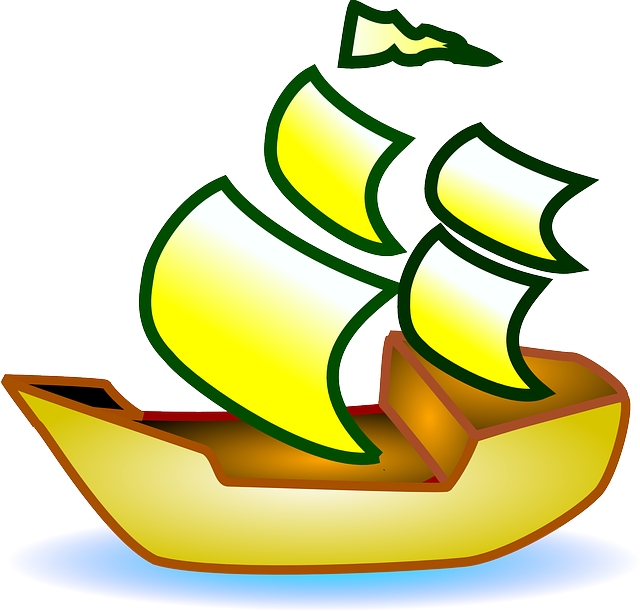 Free download Sailing Boat Pirate Ship Small - Free vector graphic on Pixabay free illustration to be edited with GIMP free online image editor