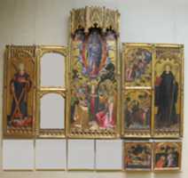 Free download Saint Giles with Christ Triumphant over Satan and the Mission of the Apostles free photo or picture to be edited with GIMP online image editor