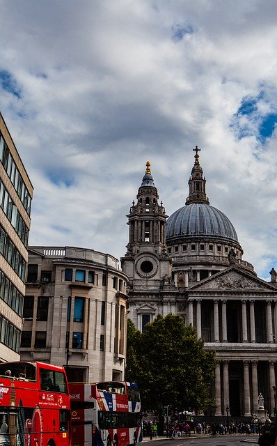 Muat turun percuma Saint Pauls Cathedral St - foto atau gambar percuma untuk diedit dengan editor imej dalam talian GIMP