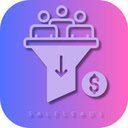SaleLeads Automated Lead Generation Tool  screen for extension Chrome web store in OffiDocs Chromium
