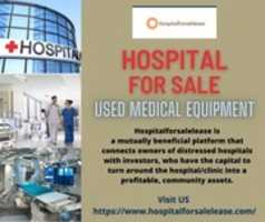 Free download Sale or lease of a closed hospital free photo or picture to be edited with GIMP online image editor