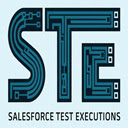 Salesforce Test Executions  screen for extension Chrome web store in OffiDocs Chromium