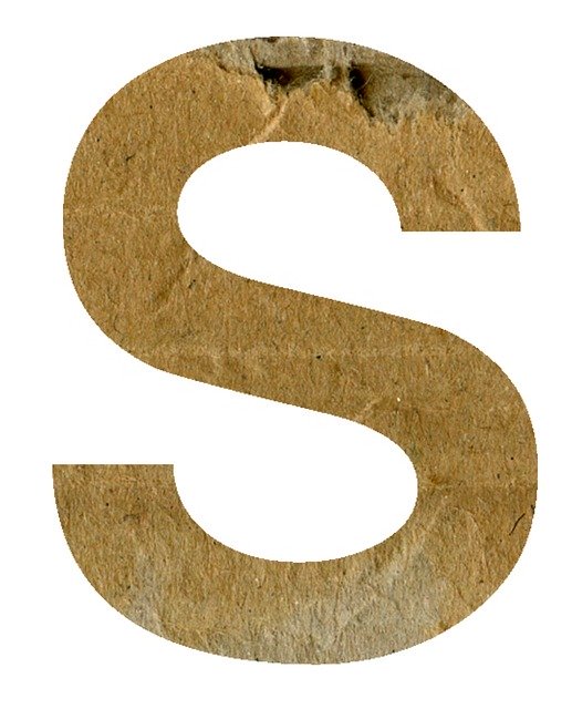 Free download S Alphabet Letter -  free illustration to be edited with GIMP free online image editor