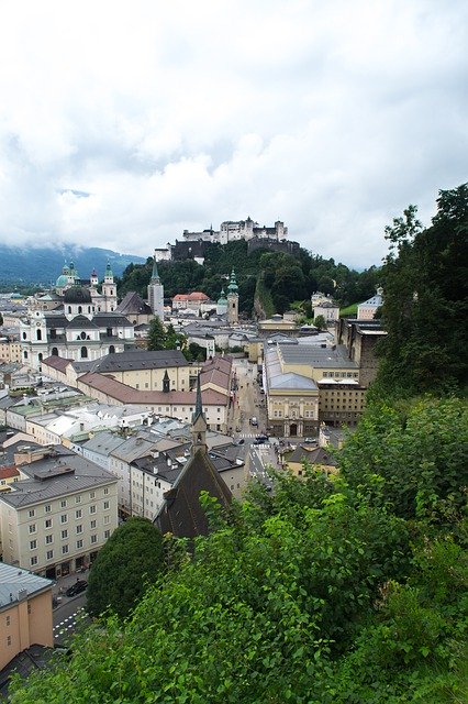 Free download Salzburg Austria Mountains -  free photo or picture to be edited with GIMP online image editor