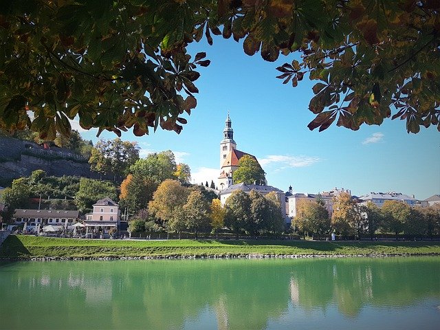 Free download Salzburg Mönchberg Salzach -  free photo or picture to be edited with GIMP online image editor