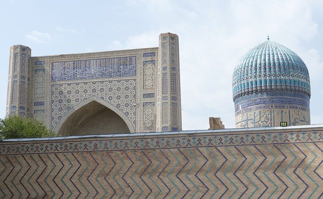 Template Photo Samarkand Mosque Bibi Khanum -  for OffiDocs