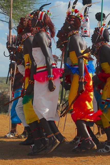 Free download Samburu Ceremony Kenya -  free photo or picture to be edited with GIMP online image editor