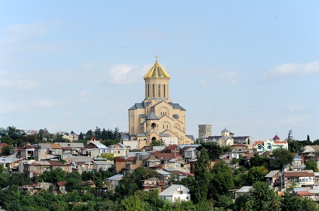 Безкоштовно завантажте Sameba Church Georgia - безкоштовне фото або зображення для редагування за допомогою онлайн-редактора зображень GIMP