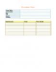 Free download Sample Agenda Template DOC, XLS or PPT template free to be edited with LibreOffice online or OpenOffice Desktop online