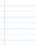 Бесплатно загрузите образец разлинованной бумаги. Шаблон Microsoft Word, Excel или Powerpoint можно бесплатно редактировать с помощью LibreOffice онлайн или OpenOffice Desktop онлайн.