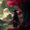 Samurai Red Lands Live Wallpaper  screen for extension Chrome web store in OffiDocs Chromium