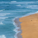 Sand and waves  screen for extension Chrome web store in OffiDocs Chromium