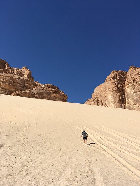 تنزيل مجاني Sand Dune Desert Sinai Long - صورة مجانية أو صورة لتحريرها باستخدام محرر الصور عبر الإنترنت GIMP