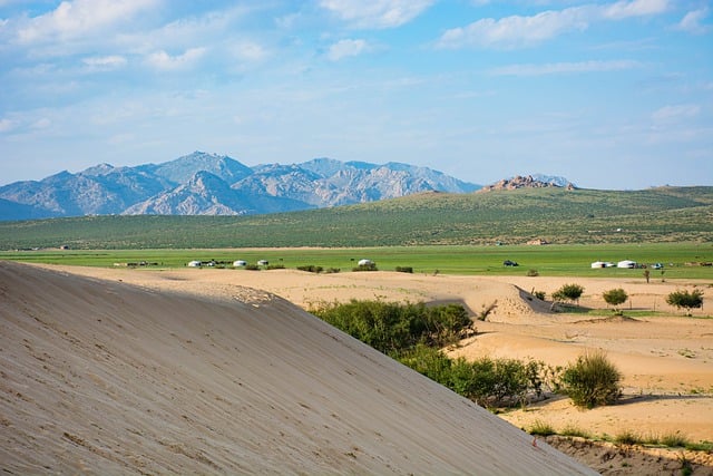 Free download sand dunes mountain mongolia free picture to be edited with GIMP free online image editor