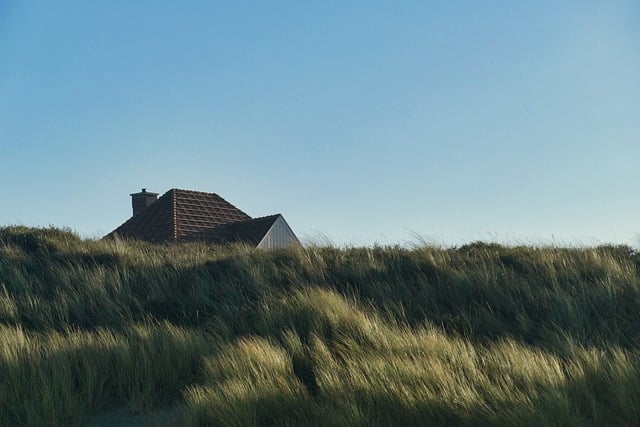 Free download sand dunes north sea house sand free picture to be edited with GIMP free online image editor