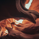 Sandstone Formations of Antelope Canyon  screen for extension Chrome web store in OffiDocs Chromium