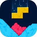 Sandtris Game Build, Flow, and Solidify with Dynamic Physics!  screen for extension Chrome web store in OffiDocs Chromium