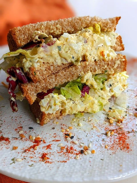 Free download sandwich egg salad sandwich lunch free picture to be edited with GIMP free online image editor