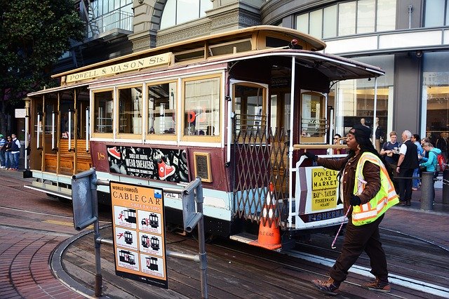 Free download San Francisco Cable Car -  free photo or picture to be edited with GIMP online image editor