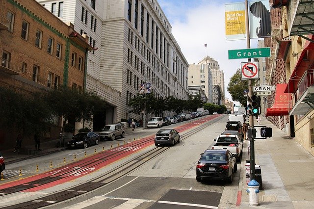 Безкоштовно завантажте San Francisco Street Grant – безкоштовну фотографію чи зображення для редагування за допомогою онлайн-редактора зображень GIMP