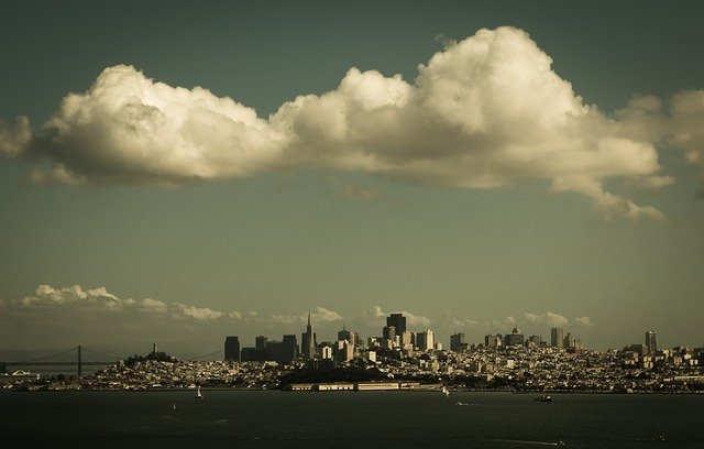 Descarga gratuita San Francisco Summer Usa - foto o imagen gratuita para editar con el editor de imágenes en línea GIMP