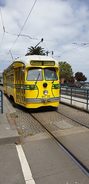Download gratuito della storia dei tram di San Francisco: foto o immagini gratuite da modificare con l'editor di immagini online di GIMP