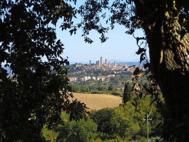 הורדה חינם San Gimignano טוסקנה איטליה - תמונה או תמונה בחינם לעריכה עם עורך התמונות המקוון GIMP