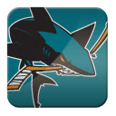 San Jose Sharks Simple Theme  screen for extension Chrome web store in OffiDocs Chromium