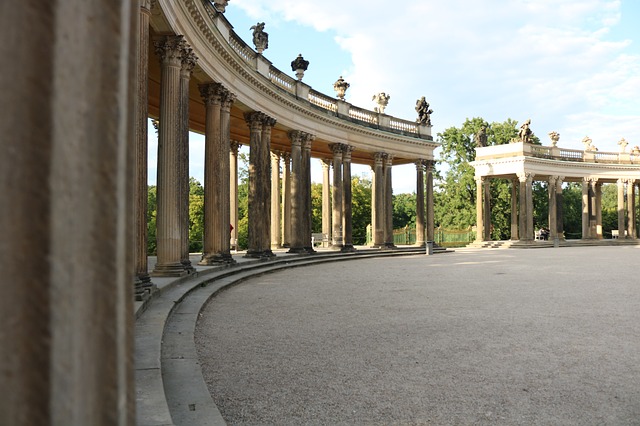 Free download sanssouci castle potsdam roman free picture to be edited with GIMP free online image editor