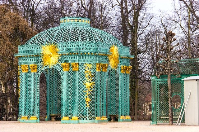 Free download Sanssouci Gold Ornament -  free photo or picture to be edited with GIMP online image editor