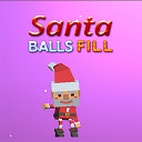 Santa Balls Fill  screen for extension Chrome web store in OffiDocs Chromium